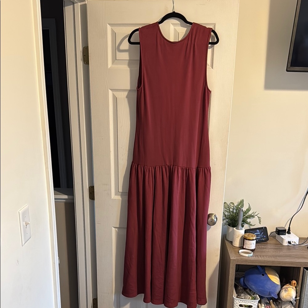 Anthropologie Daily Practice Drop Waist Maxi Dress